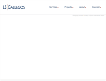 Tablet Screenshot of lsgallegos.com